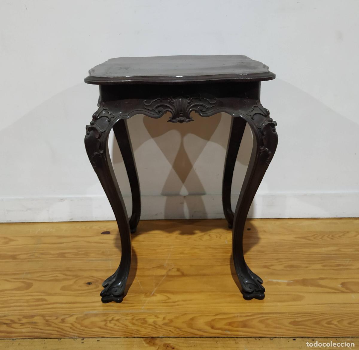 Antiquit&eacute;s: Mesa estilo D. Jos&eacute; en palisandro - siglo XIX