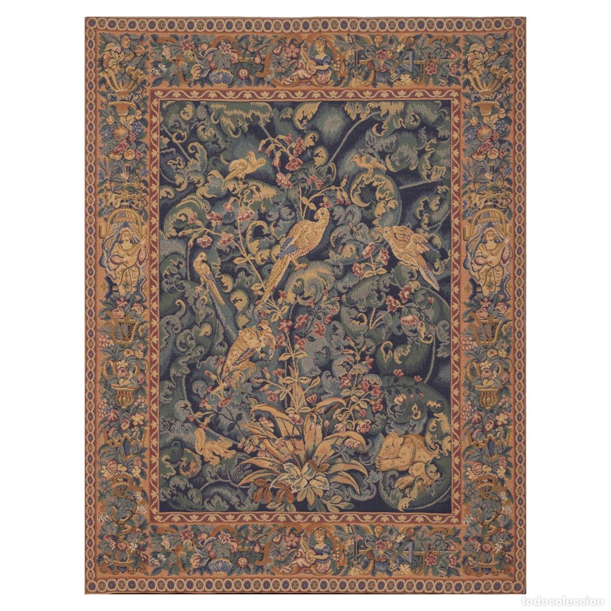 Antiguidades: Alfombras y tapices - Tapiz 'Le&oacute;n de Flandes' - 171 x 130 cm
