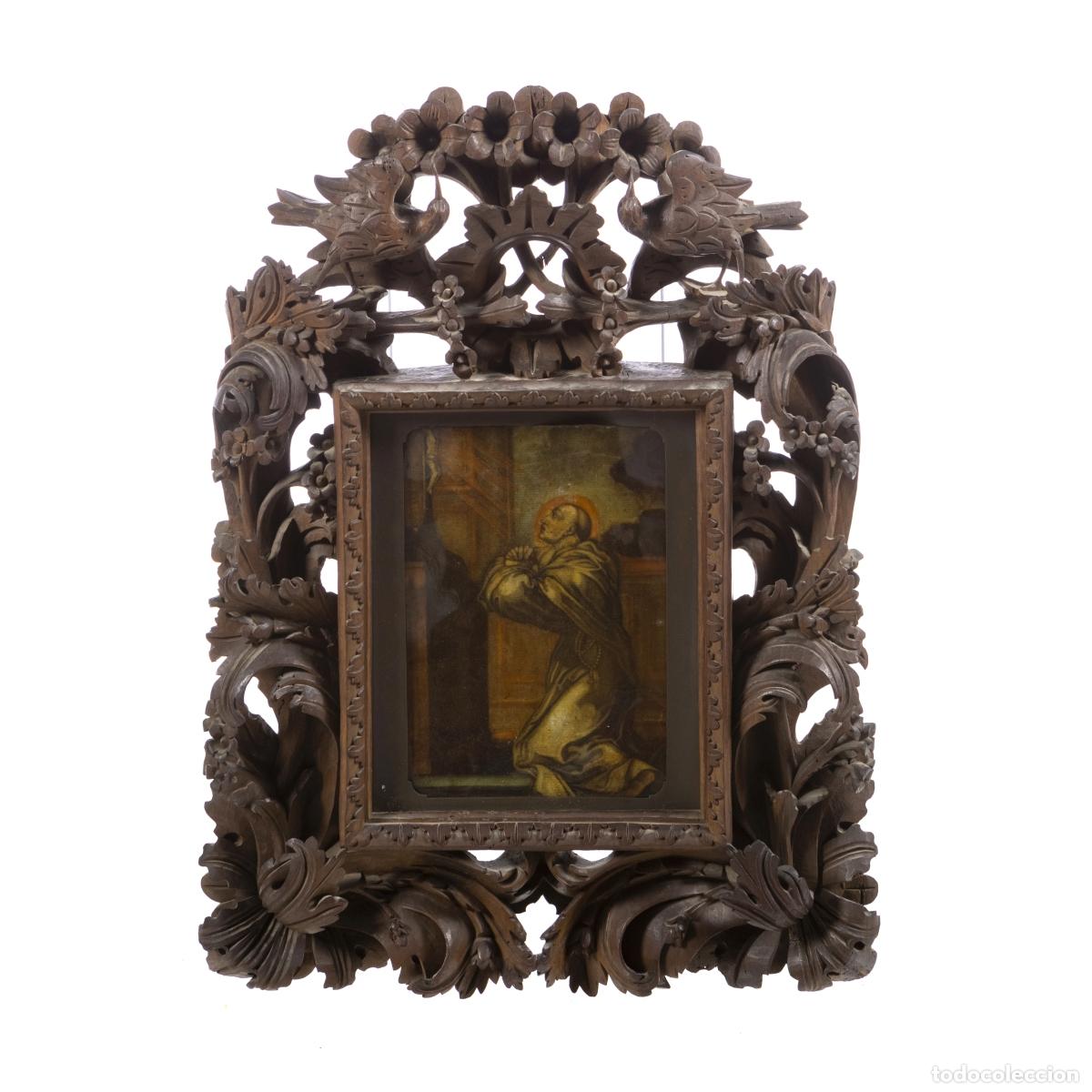 Antig&uuml;edades: Pintura - San Juan de la Cruz - Siglo XVIII