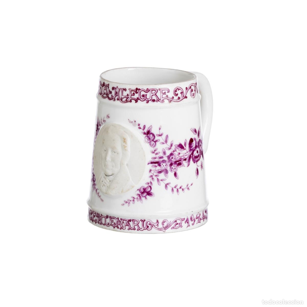 Oggetti Antichi: Porcelana - Taza 'Centenario' - Vista Alegre