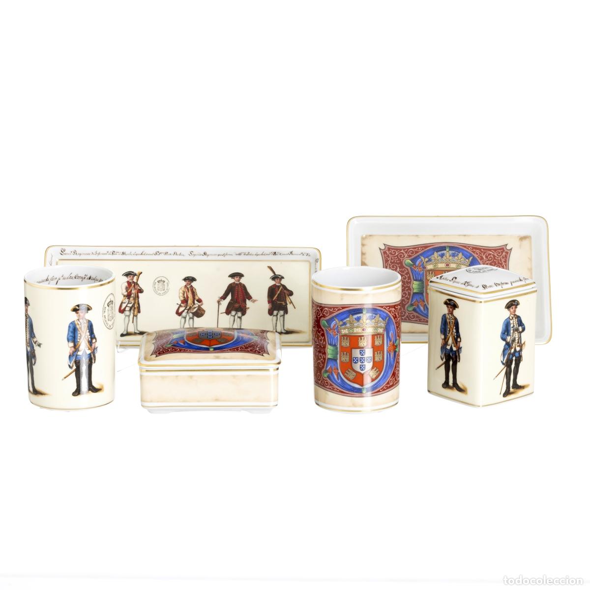 Antiques: Porcelana - Juego de seis piezas - Vista Alegre