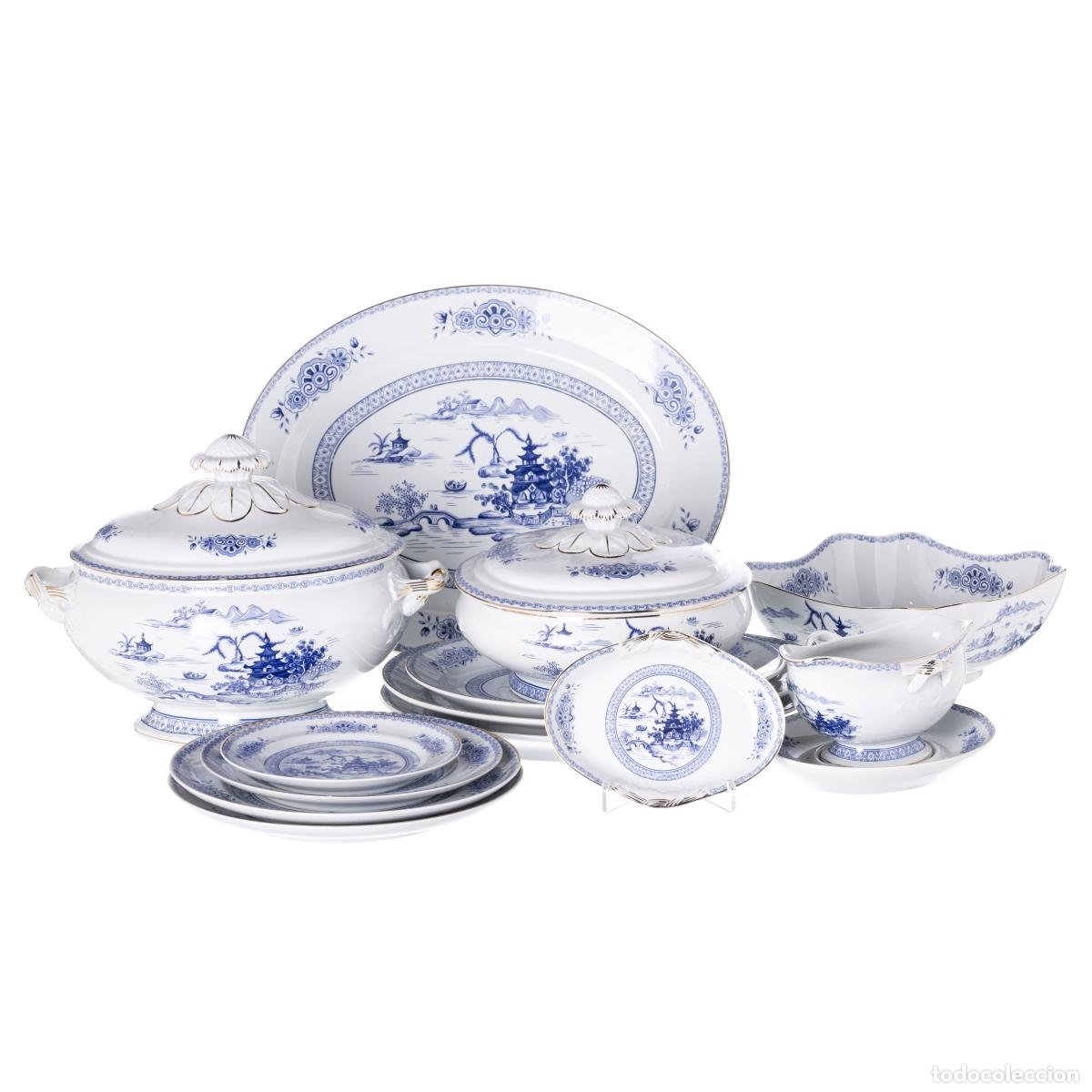 Antig&uuml;edades: Porcelana - Juego de vajilla - Vista Alegre