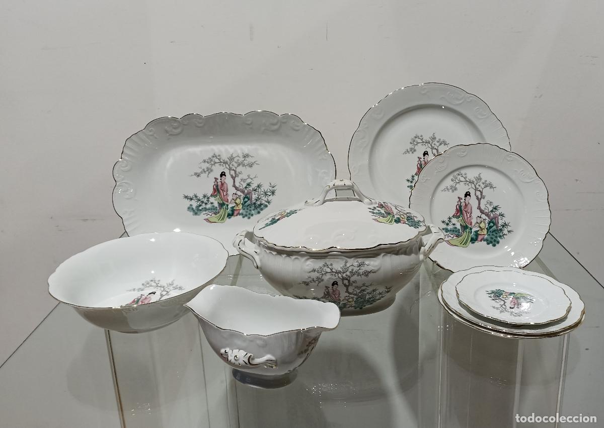 Antig&uuml;edades: Porcelana - Juego de vajilla - Vista Alegre