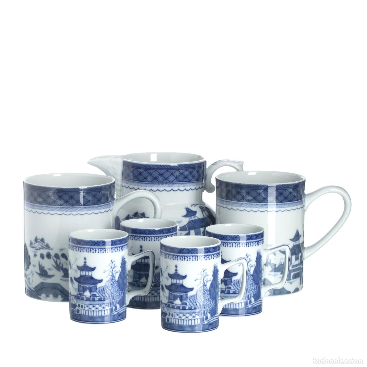 Antiques: Porcelana - Siete tazas - Vista Alegre