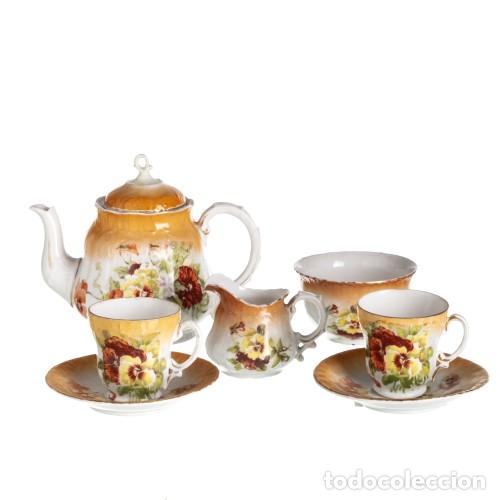 Oggetti Antichi: Porcelana - T&ecirc;te-&agrave;-t&ecirc;te de porcelana - siglo XIX
