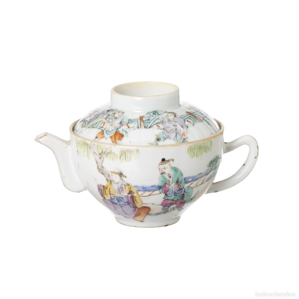 Antig&uuml;edades: Porcelana oriental - Tetera