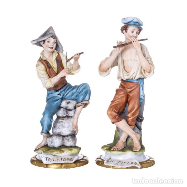 Oggetti Antichi: Porcelana - Tric.e.trac il piffero - Tiche