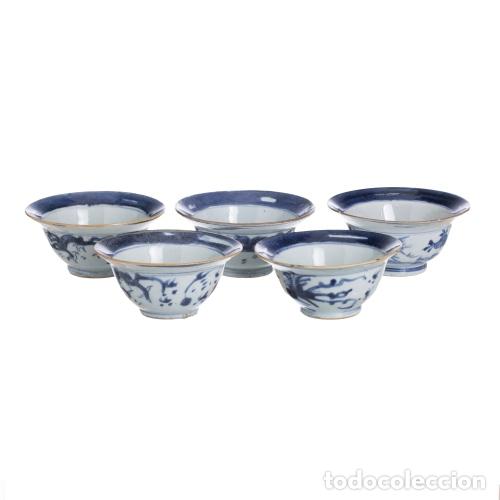 Antiquit&auml;ten: Porcelana oriental - Cinco tazas