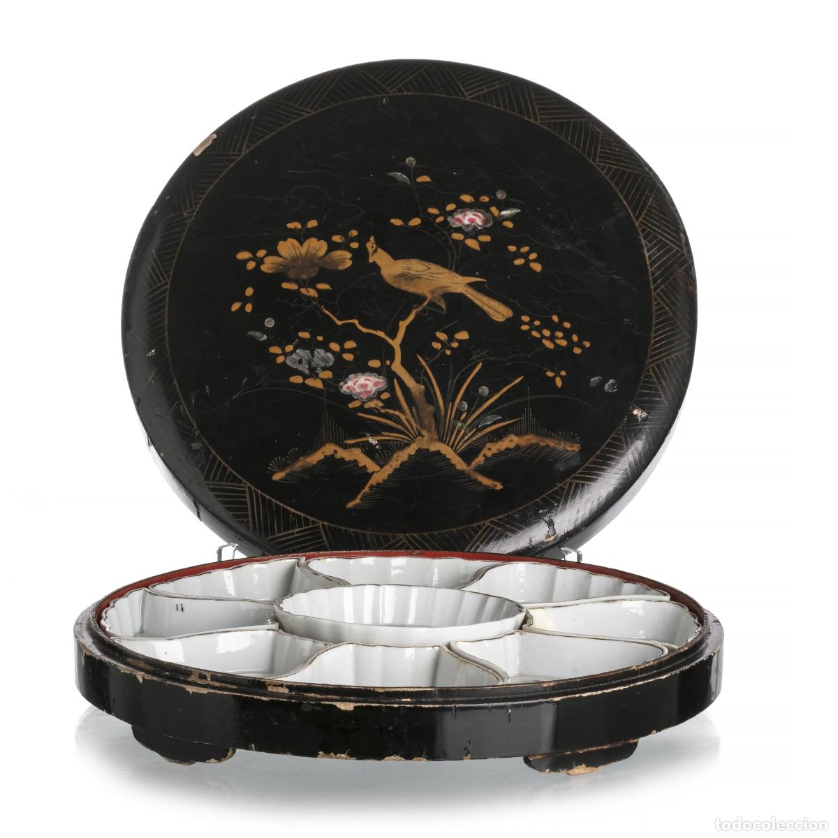 Antiquit&auml;ten: Porcelana oriental - Juego de mesa para aperitivos