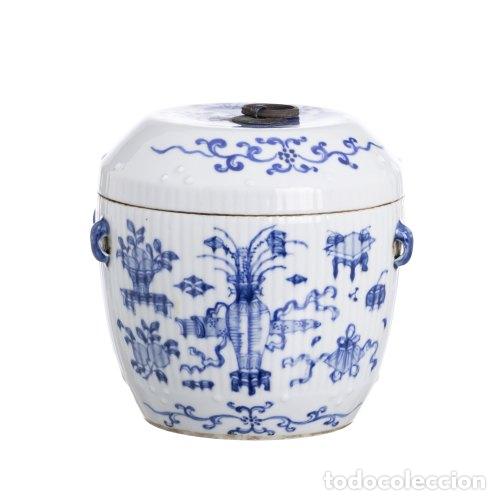 Antiques: Fiambrera de porcelana oriental