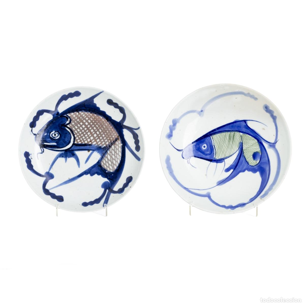 Antig&uuml;edades: Porcelana oriental - Par de platos hondos