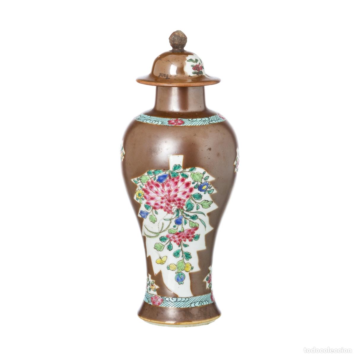 Antiquit&eacute;s: Porcelana oriental - Jarra con tapa - Compa&ntilde;&iacute;a Brit&aacute;nica de las Indias Orientales