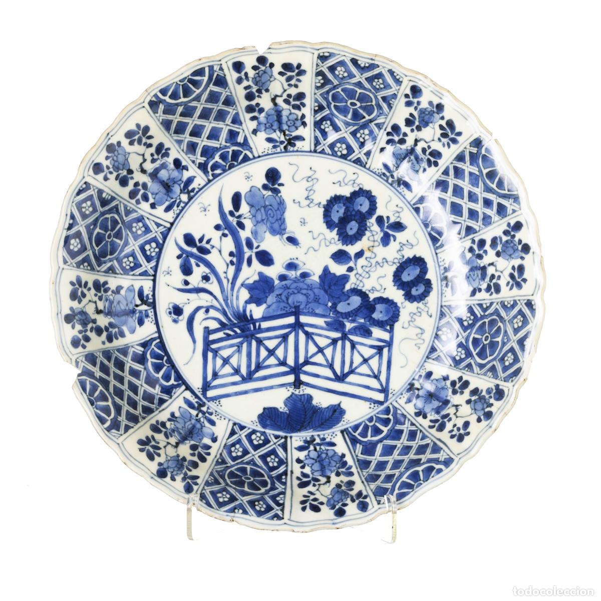 Antig&uuml;edades: Porcelana oriental - Plato hondo Swatow