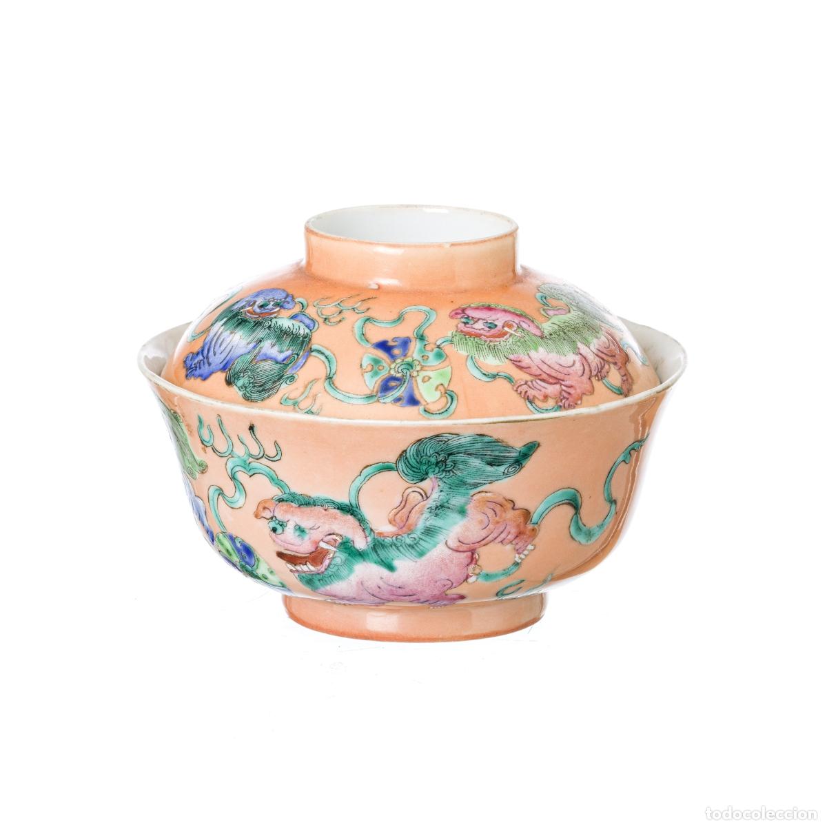 Antiquit&eacute;s: Porcelana oriental - Bol con tapa