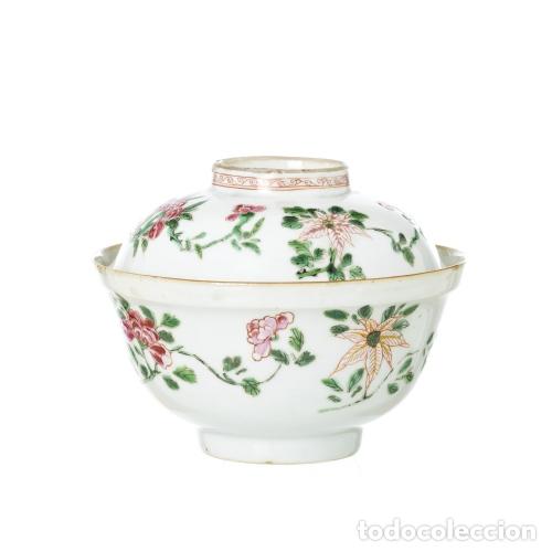 Antiques: Porcelana oriental - Bol con tapa