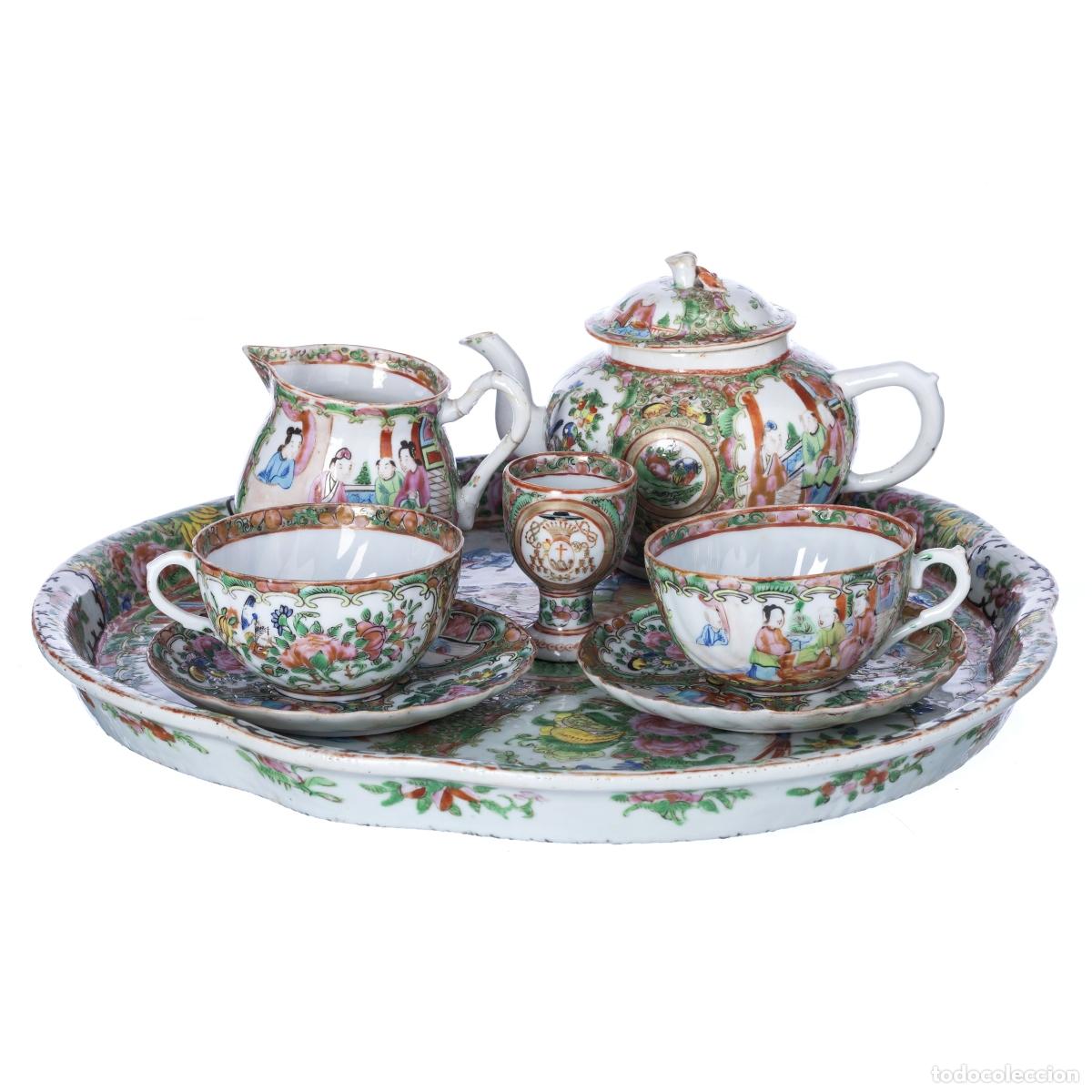 Antig&uuml;edades: Porcelana oriental - T&ecirc;te-&agrave;-t&ecirc;te