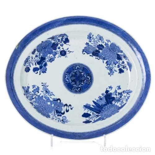 Antiguidades: Porcelana oriental - Plato para servir