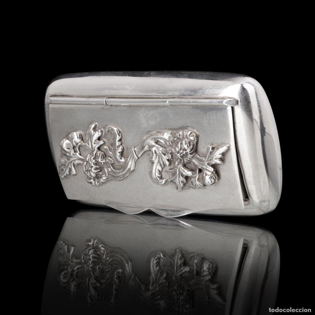 Antig&uuml;edades: Plata - Pastillero de plata - Foto 1