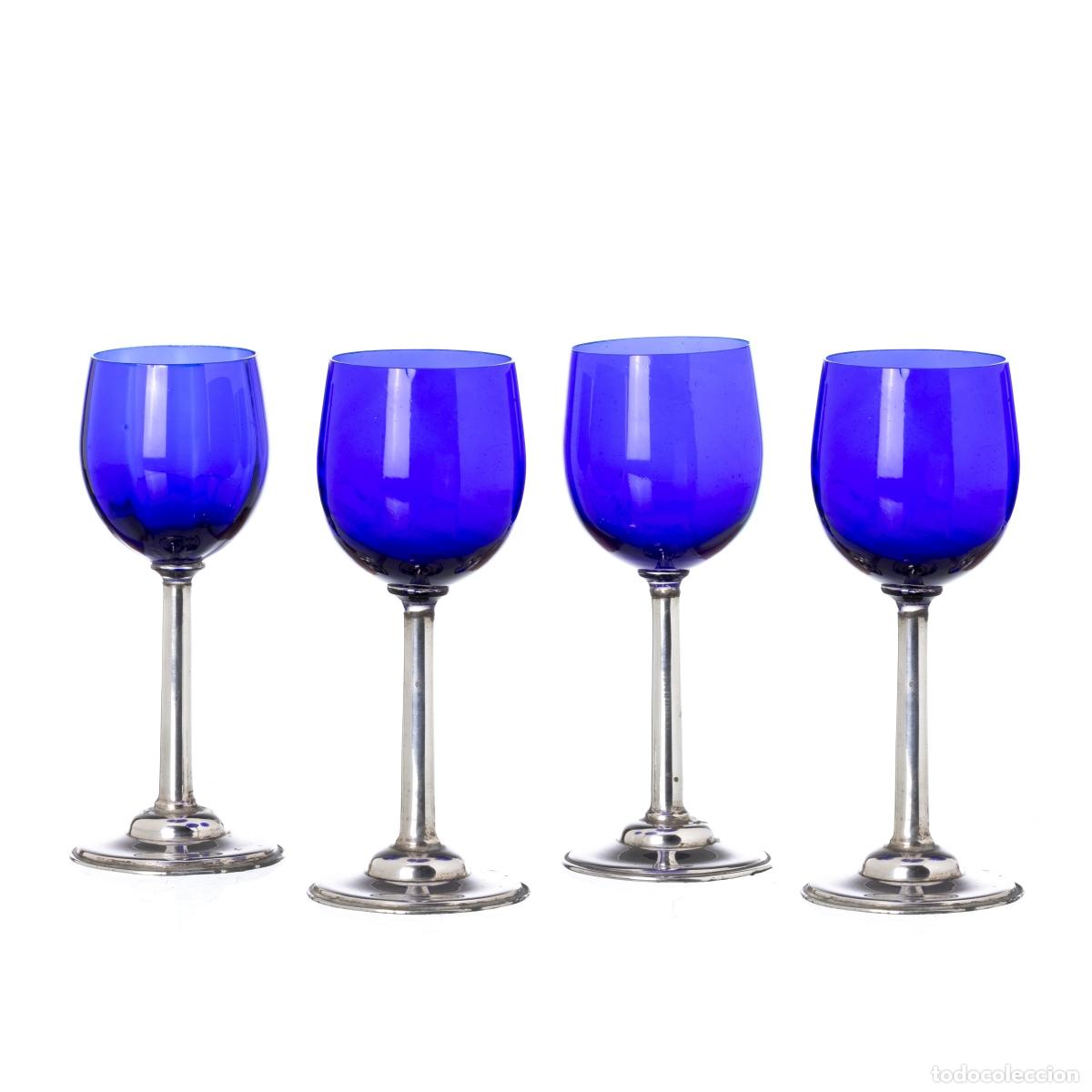 Antiques: Plata - Juego de tres vasos - Siglo XIX