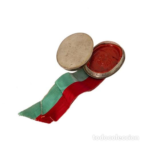Antiques: Plata - Placa de plata de la Rep&uacute;blica Portuguesa - siglo XIX