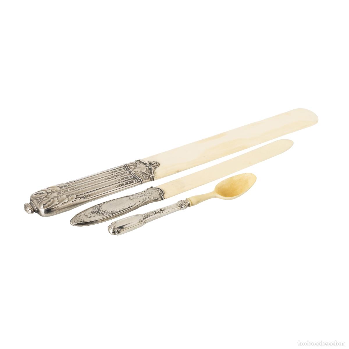 Antiques: Plata - Utensilios para servir - Siglo XIX