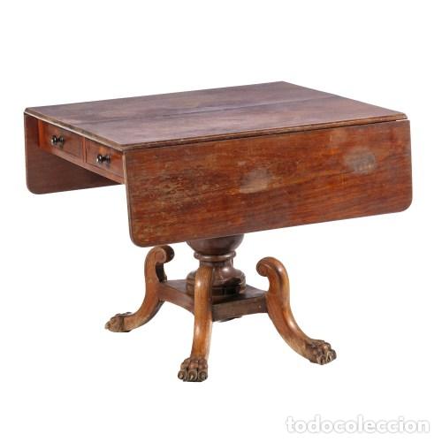 Antiquit&eacute;s: Mesa auxiliar de sof&aacute; - siglo XIX