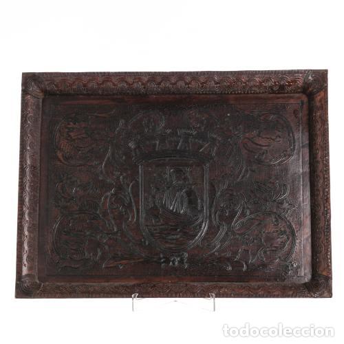 Antig&uuml;edades: Tablero de ajedrez - Siglo XIX - Foto 1