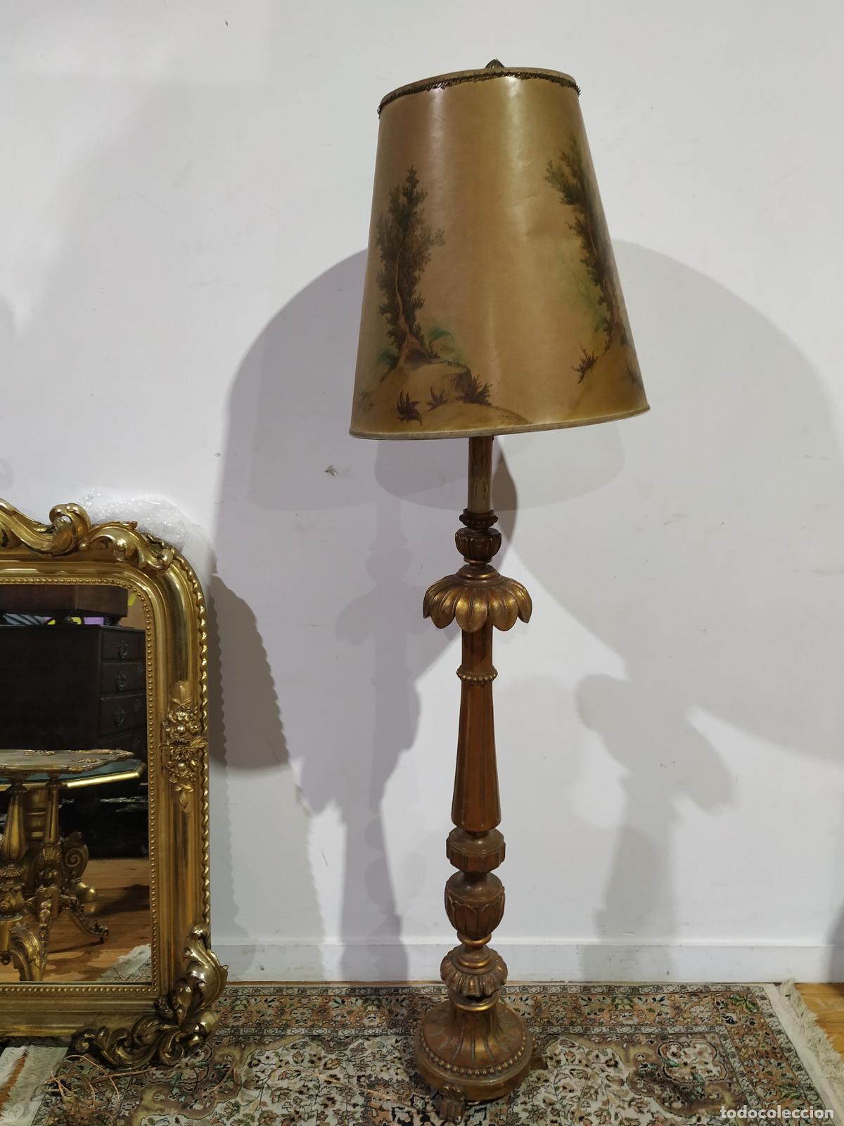 Antig&uuml;edades: Soporte para antorcha - siglo XIX - Foto 1