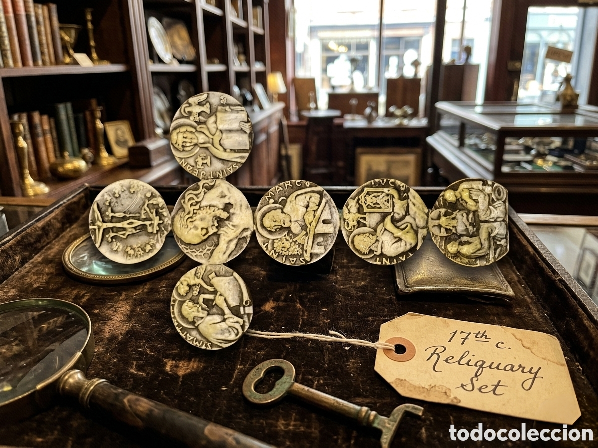 Antig&uuml;edades: Magn&iacute;fico relicario en forma de Cruz
