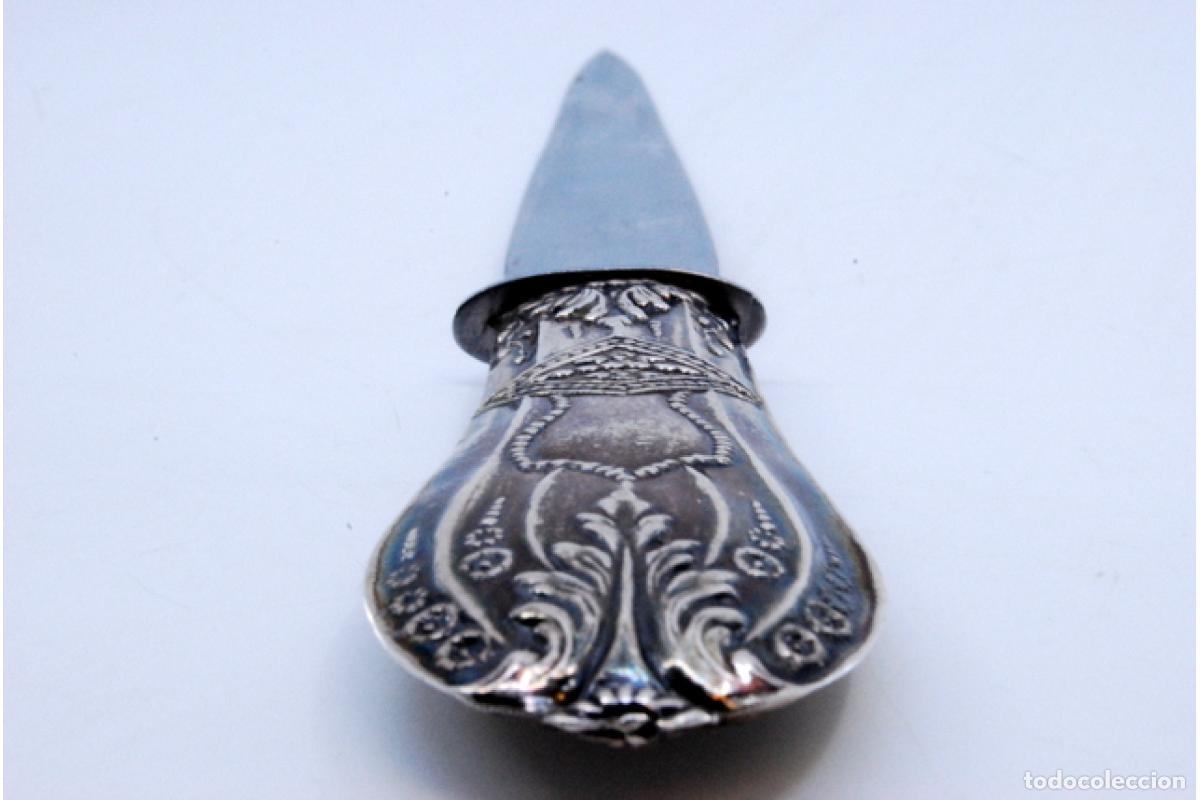 Antig&uuml;edades: abrecartas de plata - Foto 4