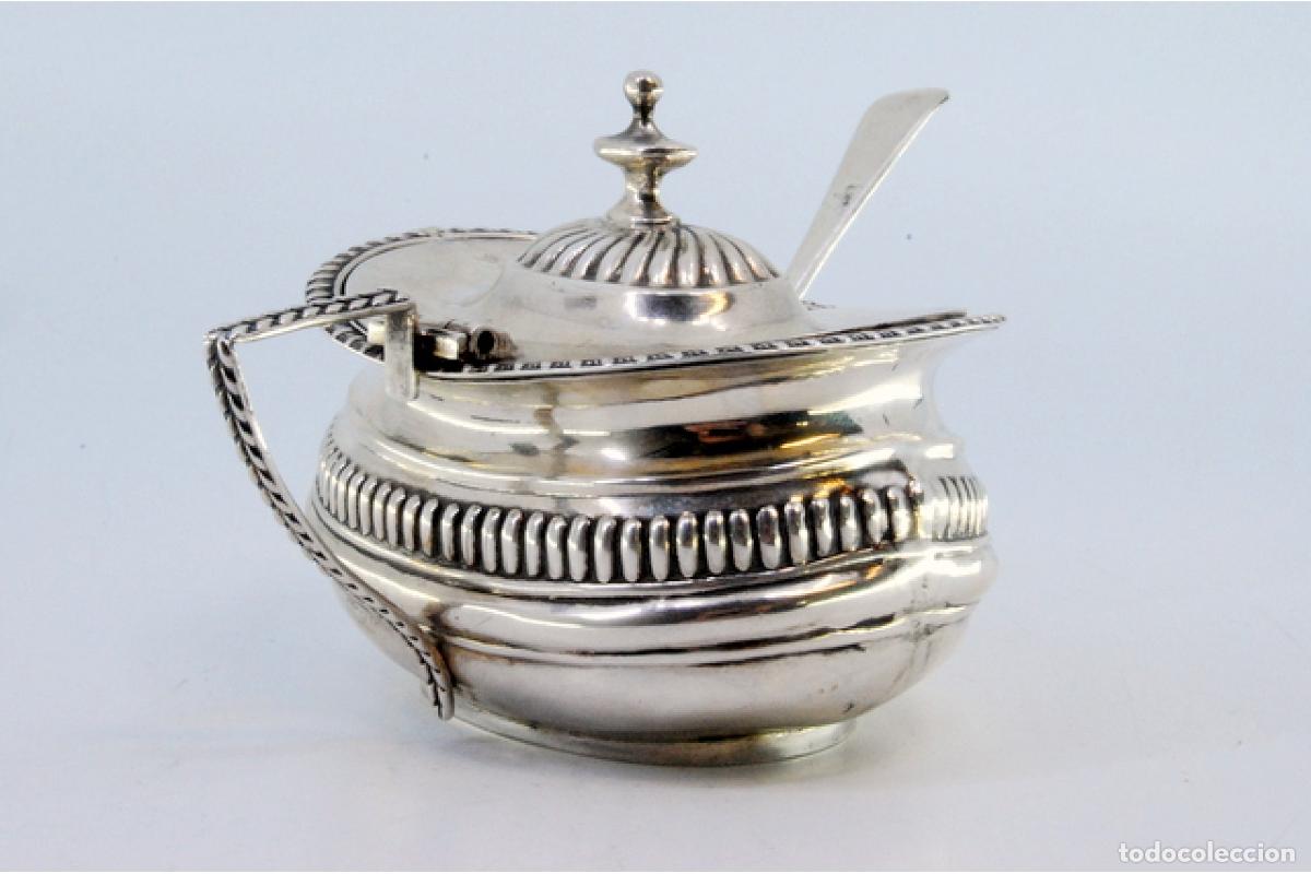 Antig&uuml;edades: azucarero de plata - Foto 4