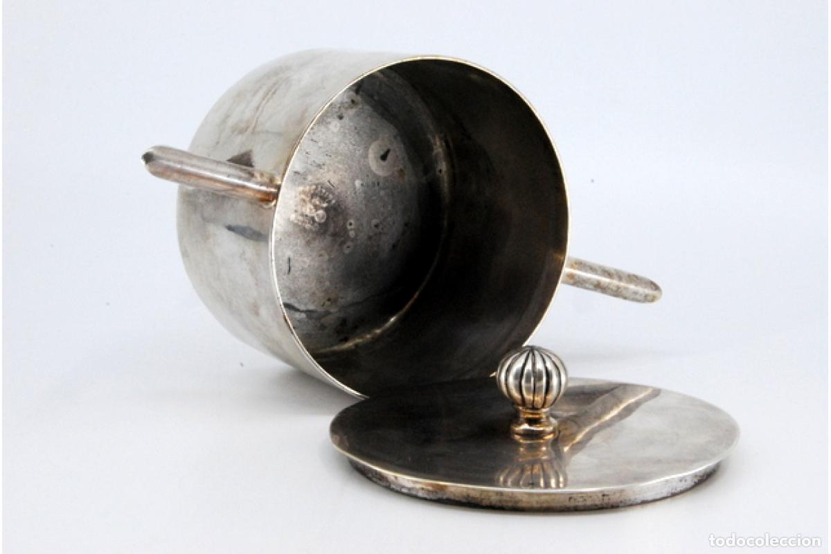 Antig&uuml;edades: azucarero de plata - Foto 2