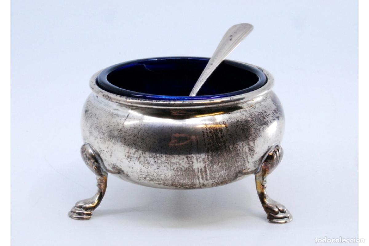 Antig&uuml;edades: azucarero de plata - Foto 7