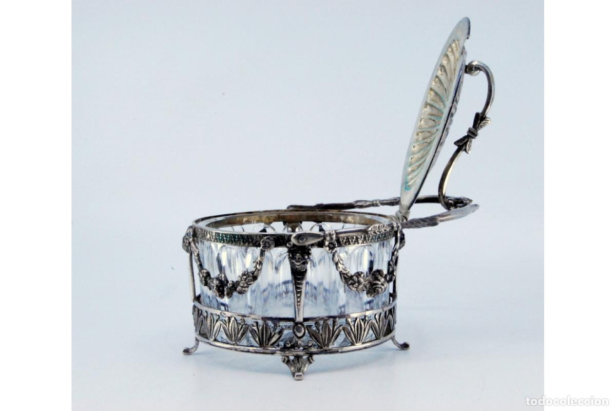 Antig&uuml;edades: azucarero de plata - Foto 7