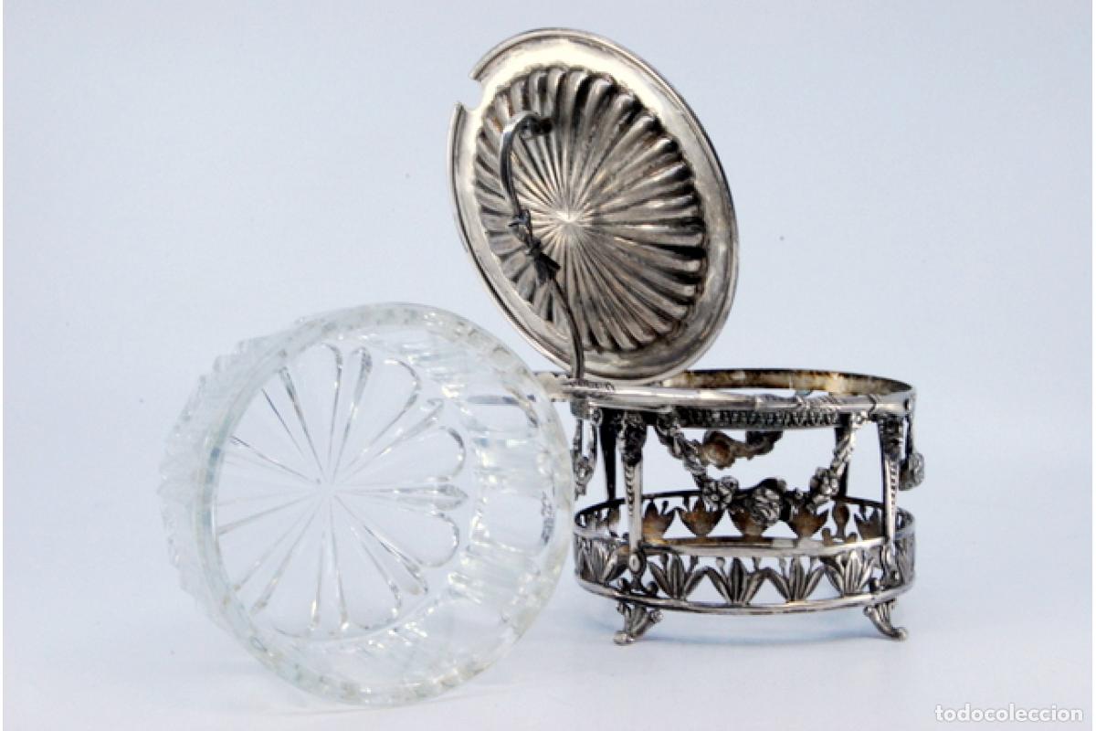 Antig&uuml;edades: azucarero de plata - Foto 8