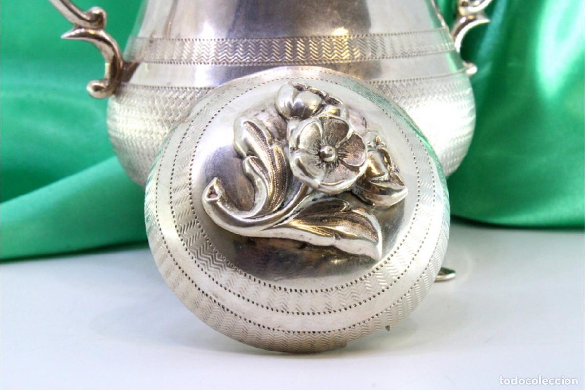 Antig&uuml;edades: azucarero de plata - Foto 4