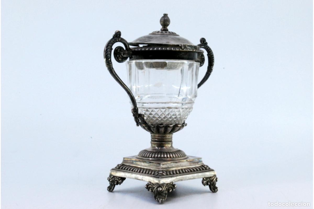 Antig&uuml;edades: azucarero de plata - Foto 6