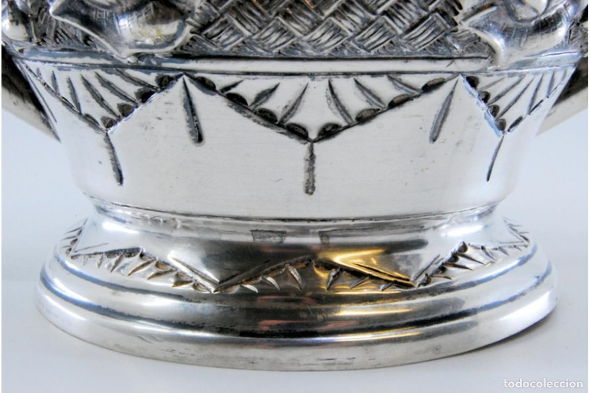 Antig&uuml;edades: azucarero de plata - Foto 9