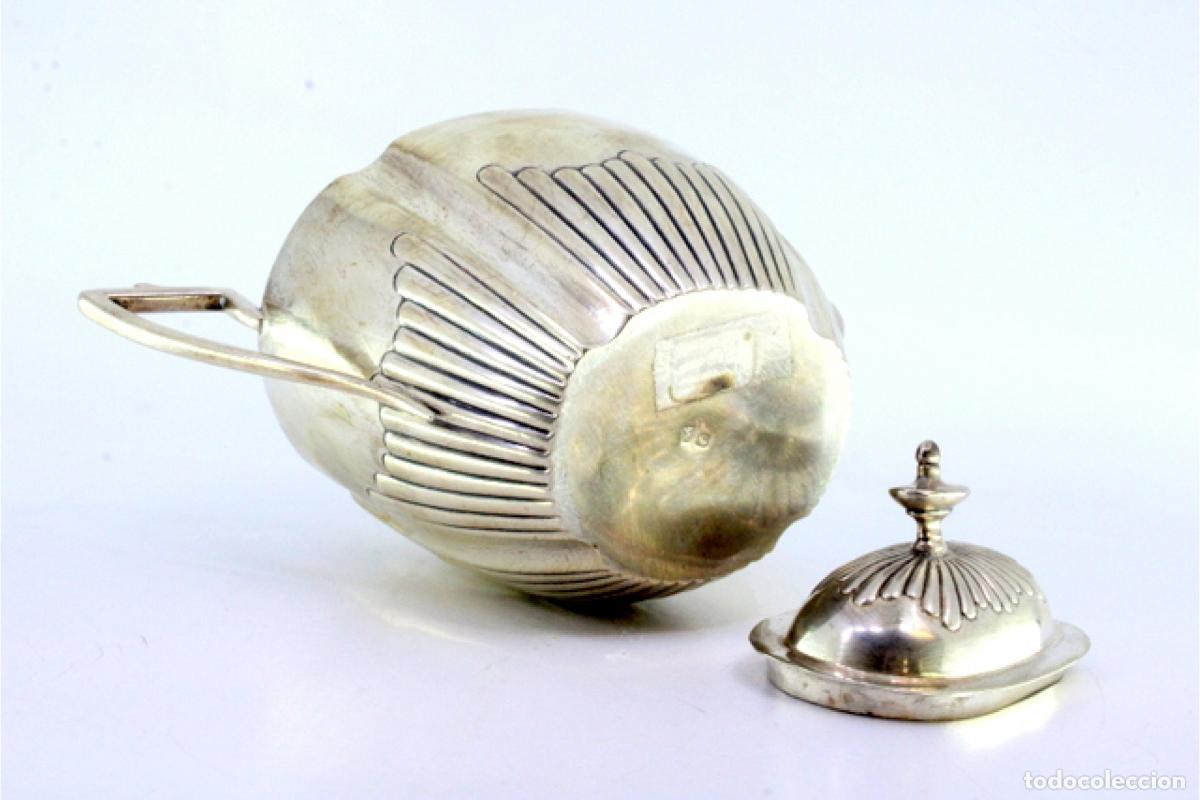 Antig&uuml;edades: azucarero de plata - Foto 2
