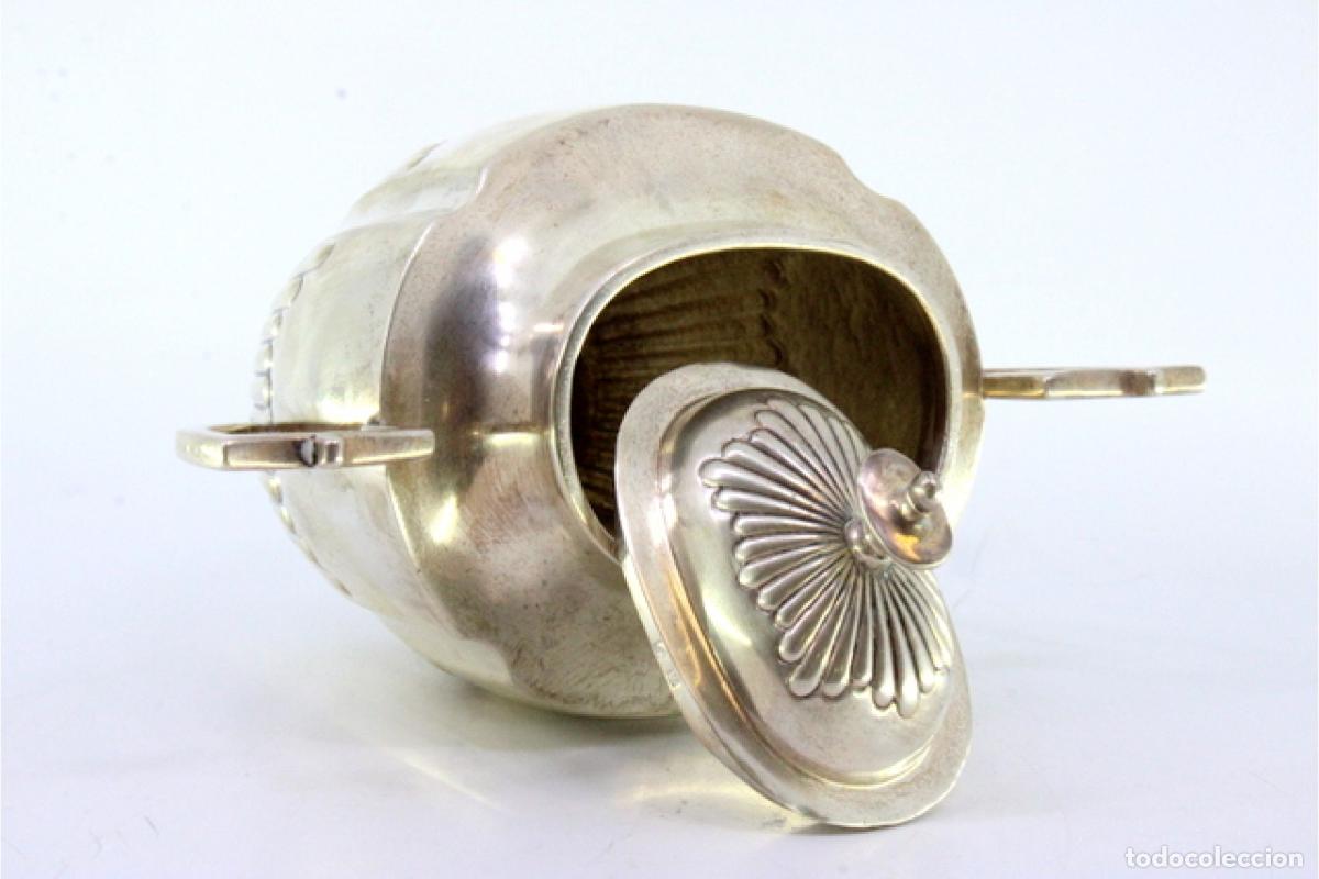 Antig&uuml;edades: azucarero de plata - Foto 3