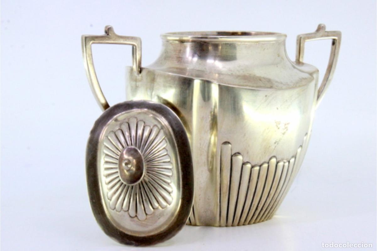 Antig&uuml;edades: azucarero de plata - Foto 4