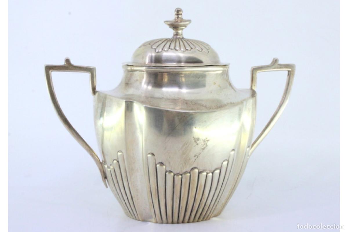 Antig&uuml;edades: azucarero de plata - Foto 7