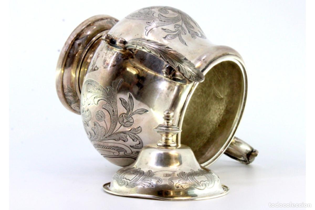 Antig&uuml;edades: azucarero de plata - Foto 6