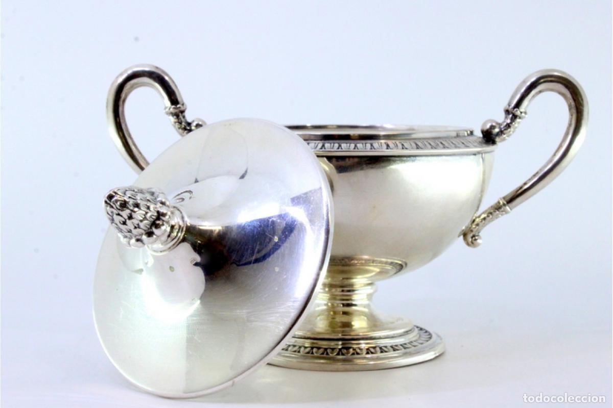 Antig&uuml;edades: azucarero de plata - Foto 2