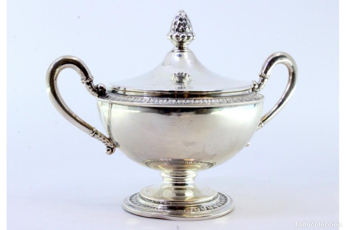 Antig&uuml;edades: azucarero de plata - Foto 4