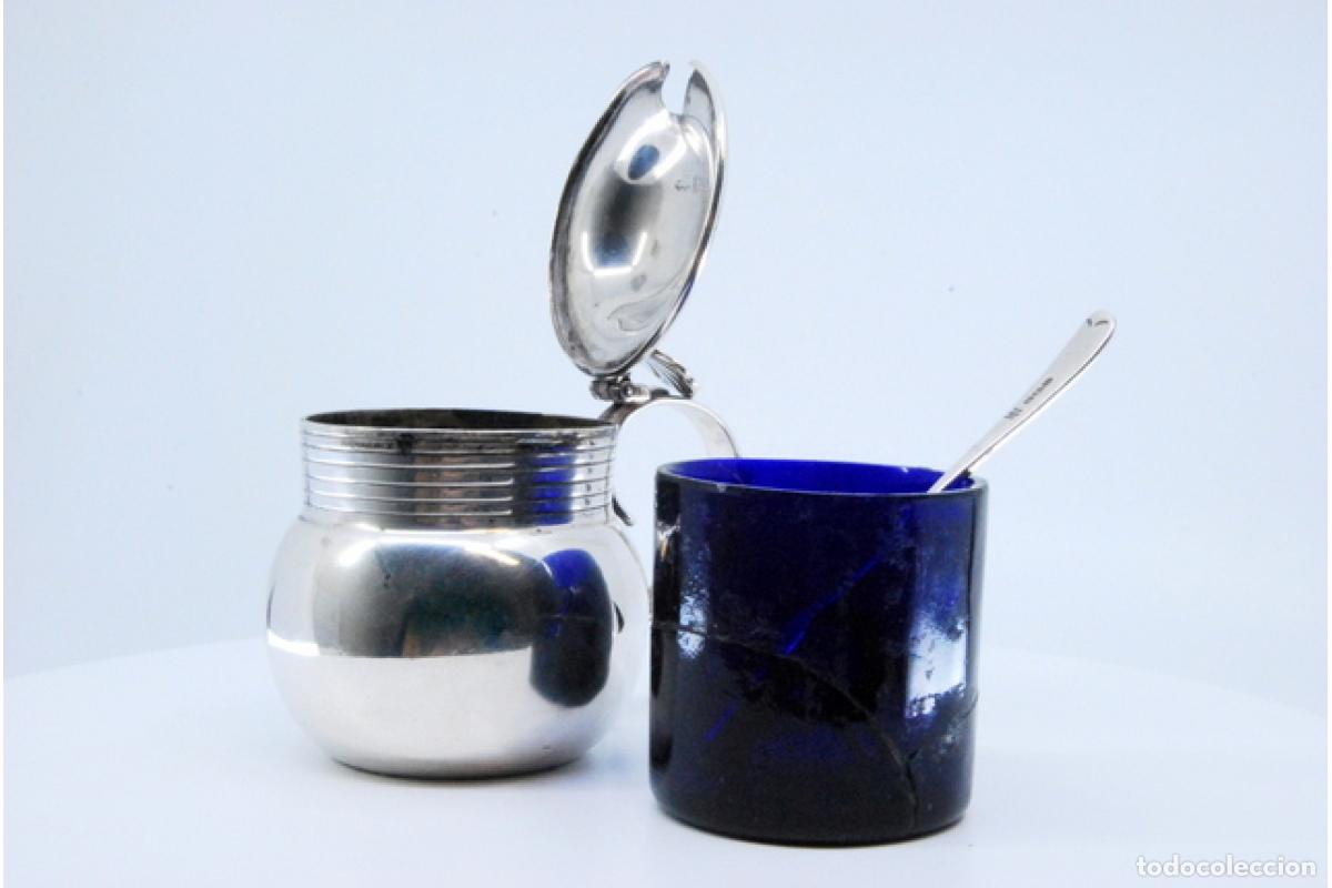 Antig&uuml;edades: azucarero de plata - Foto 3