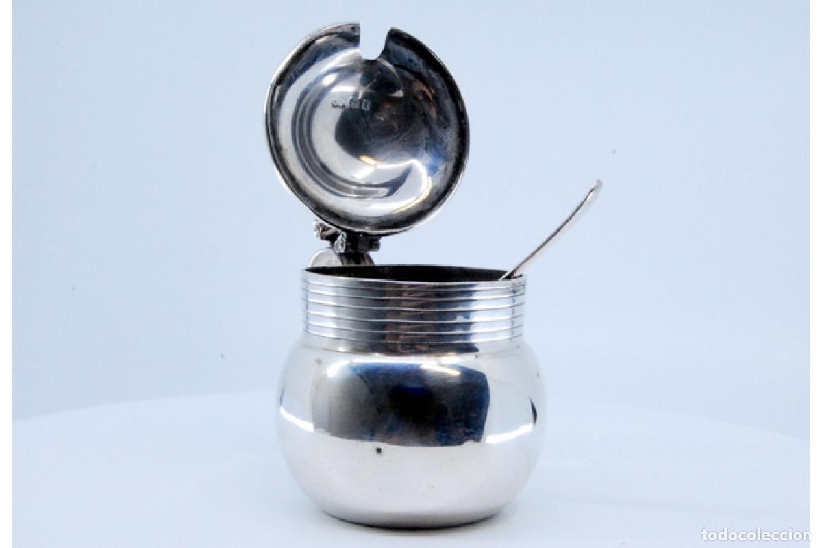 Antig&uuml;edades: azucarero de plata - Foto 7