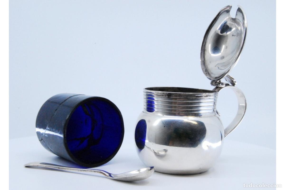Antig&uuml;edades: azucarero de plata - Foto 8