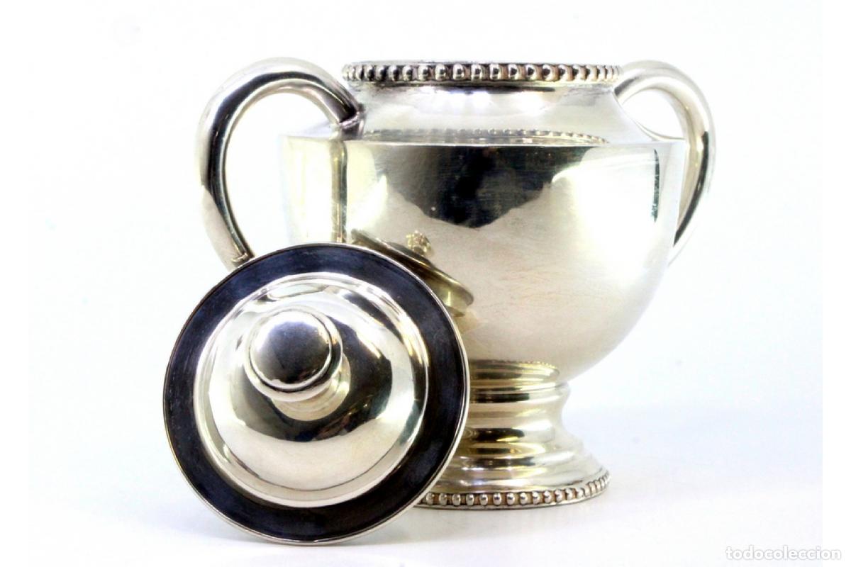 Antig&uuml;edades: azucarero de plata - Foto 2