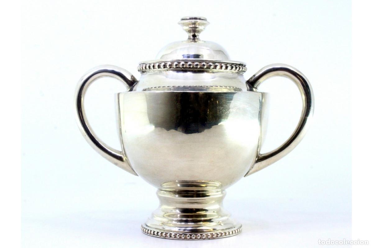 Antig&uuml;edades: azucarero de plata - Foto 5